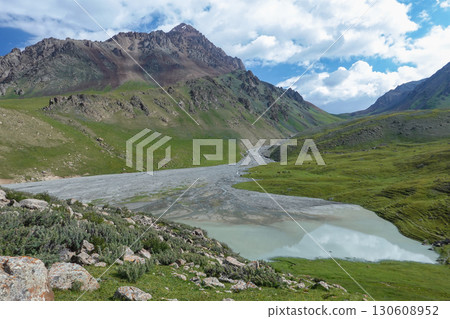 Kyrgyzstan_Trail along the Dongurme River Kyrgyzstan_Trail along the Dongurme River 130608952