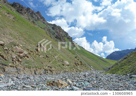 Kyrgyzstan_Trail along the Dongurme River 130608965