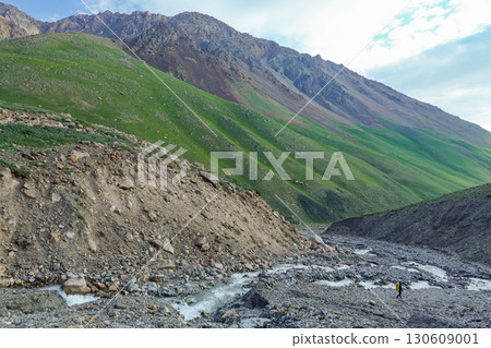 吉爾吉斯斯坦_東古爾梅河沿岸的步道 吉爾吉斯斯坦_東古爾梅河沿岸的步道 130609001