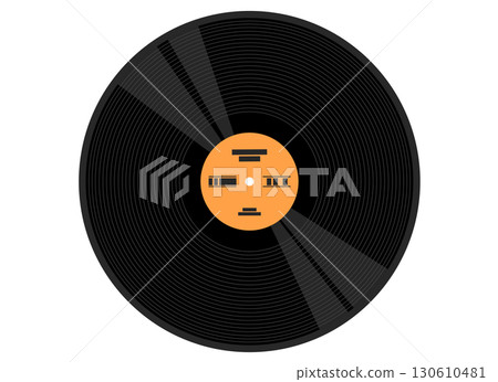 LP record illustration 130610481