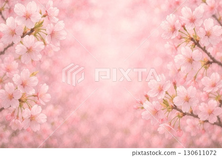 Frame material: Cherry blossoms in full bloom 130611072