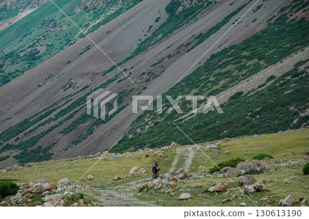 吉爾吉斯_沿著朱克河的小徑 130613190