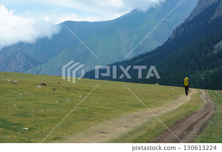 吉爾吉斯_沿著朱克河的小徑 吉爾吉斯_沿著朱克河的小徑 130613224