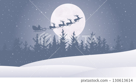 merry christmas illustration 130613614