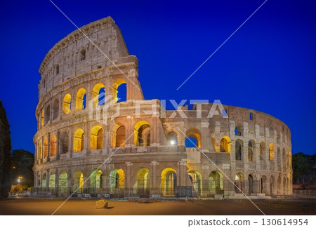 Coliseum and Blue Hour 130614954