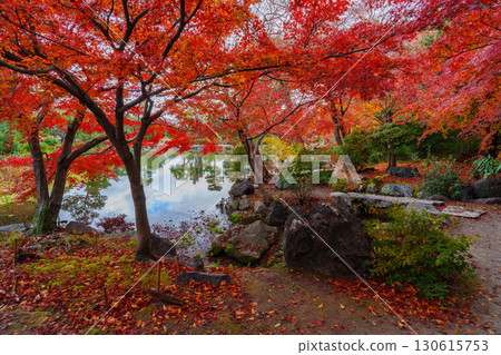 Kyoto Shosei-en Garden: Engetsuchi Pond and Tanpu Valley 130615753