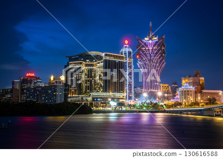 澳門夜景 130616588