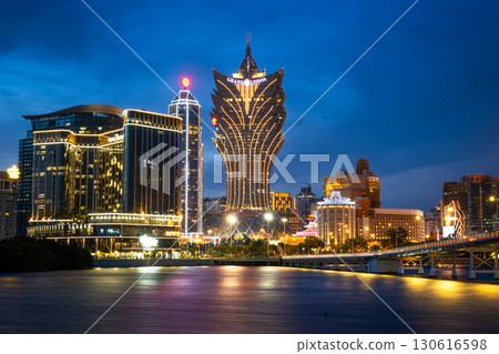 Night view of Macau 130616598