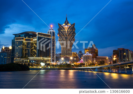 澳門夜景 130616600