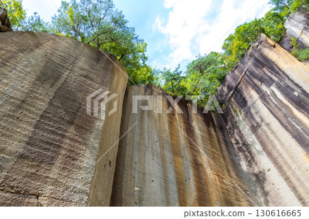 The natural beauty of Tsumewari Rock Garden Park 130616665