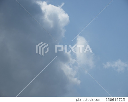 Clearing rain clouds 130616725