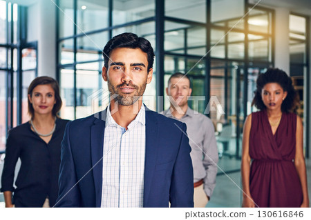 Business people, CEO and group portrait with diversity, businessman leader, vision and career mindset. Management, professional team and collaboration, international and working together in workplace Business people, CEO and group portrait with diversity, businessman leader, vision and career mindset. Management, professional team and collaboration, international and working together in workplace 130616846