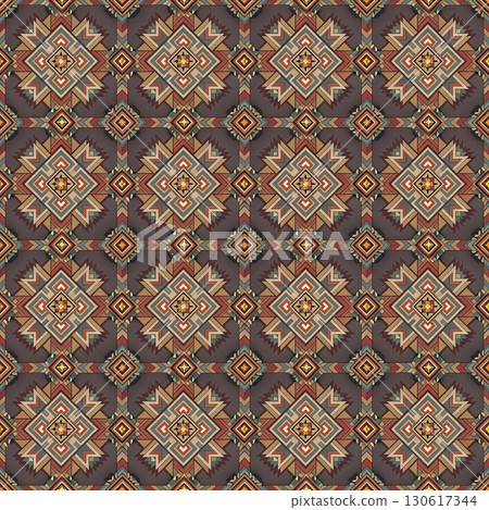 seamless vector pattern of abstract elements seamless vector pattern of abstract elements 130617344