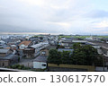 Townscape on a cloudy day 130617570