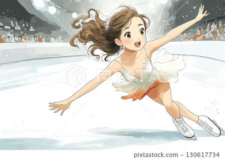 Miyu Series: Women's poses on the ice Miyu Series: Women's poses on the ice 130617734