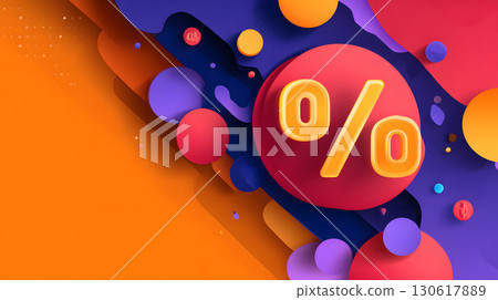 abstract marketing design with bold price drop highlight 130617889