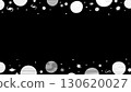 太空恆星與星系單色邊框 130620027