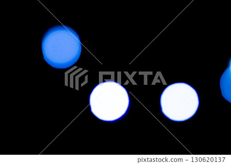 Blue color bokeh image (stock photo) Title change 130620137