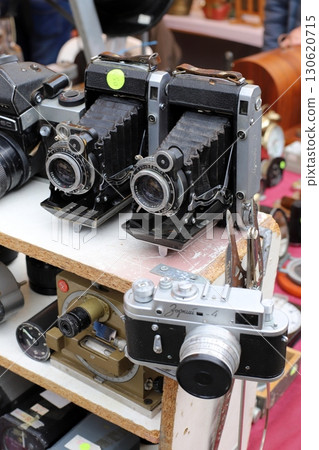 Old items and things are sold at a flea market in Tel Aviv, Israel. Old items and things are sold at a flea market in Tel Aviv, Israel. 130620715