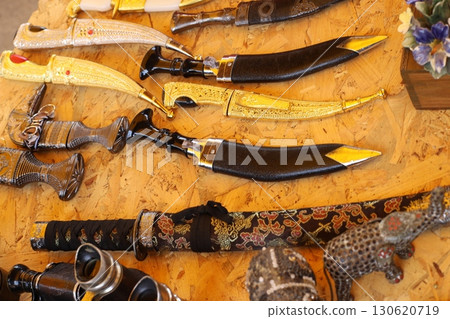 Old items and things are sold at a flea market in Tel Aviv, Israel. 130620719