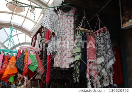 Old items and things are sold at a flea market in Tel Aviv, Israel. 130620802