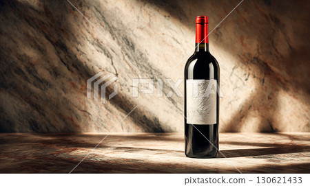 Elegant Wine Bottle 130621433