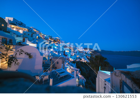 聖托里尼美麗的魔幻時刻 聖托里尼美麗的魔幻時刻 130621553