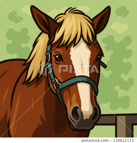 Simple horse illustration Simple horse illustration 130622113
