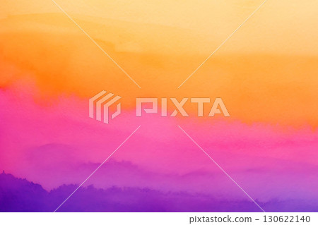 Halloween colored sunset background material 130622140