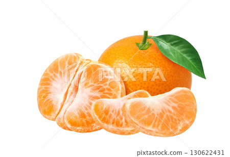 橘子插畫逼真的水果 130622431