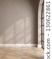 Empty modern interior room boho style 3d illustration 130622861