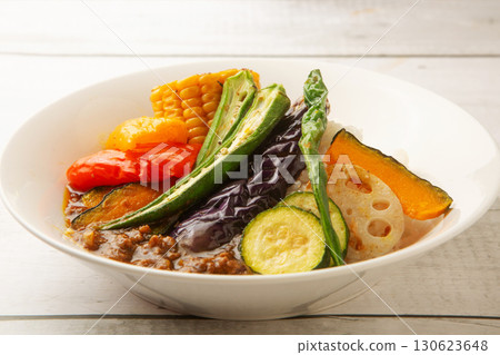 Summer vegetable curry Summer vegetable curry 130623648