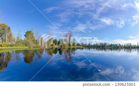 Mill Lake in Abbotsford, BC, Canada 130623801