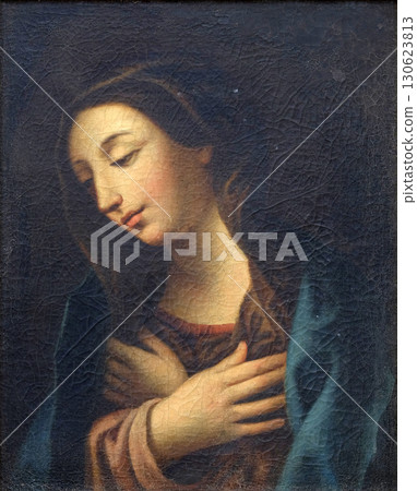 Our Lady painting in the convent of the Friars Minor in Dubrovnik Our Lady painting in the convent of the Friars Minor in Dubrovnik 130623813