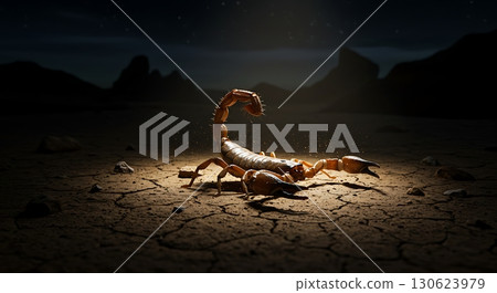 scorpion, desert, stinger 130623979