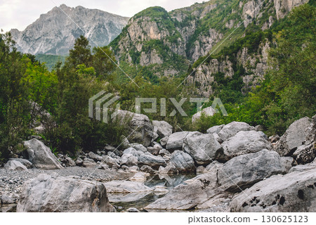 Mountain Landscape in Theth National Park Mountain Landscape in Theth National Park 130625123