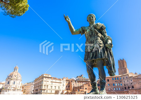 Emperor Trajan Statue in Rome Italy monument 130625325