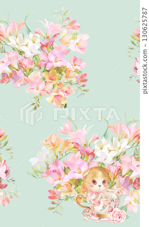 Varied Floral And Whimsical Patterned Decorative Paper Assortment 130625787