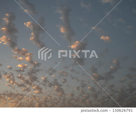 Sky with Clouds at Night or Sunset Sky with Clouds at Night or Sunset 130626791