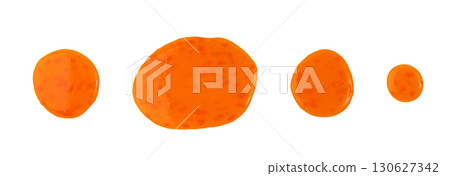 Nuoc Cham Orange Sauce Isolated, Red Asian Jelly Dip Smear, Hot Pepper Vietnamese Sauce Nuoc Cham Orange Sauce Isolated, Red Asian Jelly Dip Smear, Hot Pepper Vietnamese Sauce 130627342