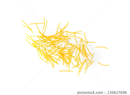 Raw vermicelli, gold soup pasta, small scattered homemade noodles, thin macaroni 130627696