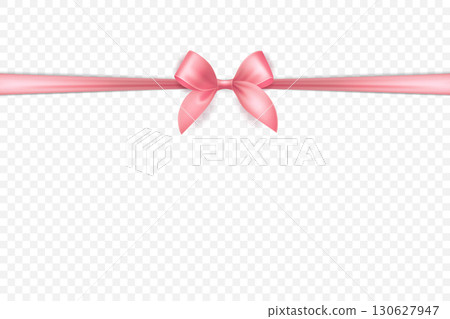 Vector Pink Ribbon with Bow for Gift Decoration and Packaging Design. Blue Ribbon for Celebration, Event and Invitation. Blue Ribbon Illustration for Holiday Card, Present Wrapping, Festive Template Vector Pink Ribbon with Bow for Gift Decoration and Packaging Design. Blue Ribbon for Celebration, Event and Invitation. Blue Ribbon Illustration for Holiday Card, Present Wrapping, Festive Template 130627947