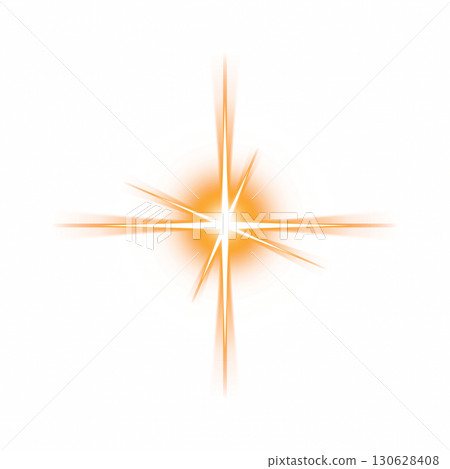 Orange radial light on a transparent background Orange radial light on a transparent background 130628408