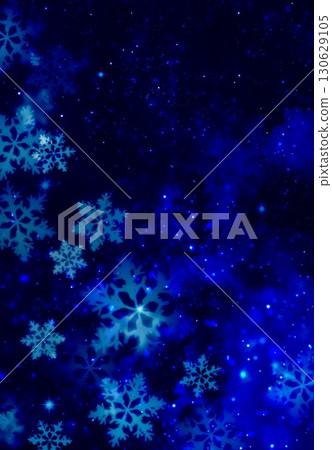 Fantastic night and snow scenery Fantastic night and snow scenery 130629105