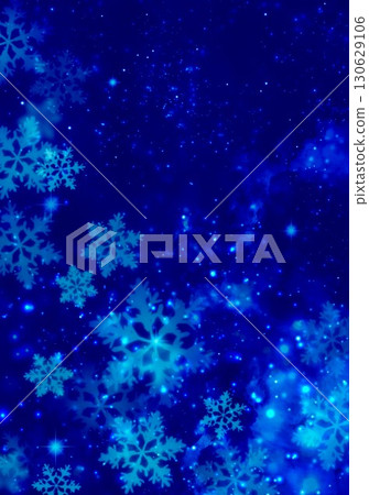 Fantastic night and snow scenery Fantastic night and snow scenery 130629106