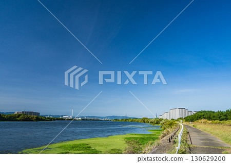 淀川風景 大阪市 130629200