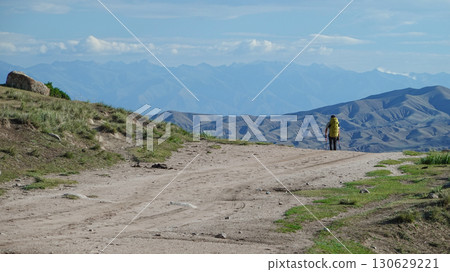 吉爾吉斯_沿著朱克河的小徑 130629221
