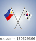 Philippines and South Korea flag relations 130629366