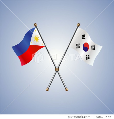 Philippines and South Korea flag relations Philippines and South Korea flag relations 130629366