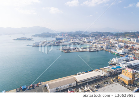 山口縣下關市海峽夢塔的景色 130629685